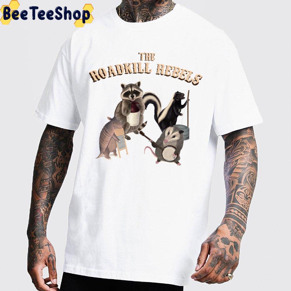 The Roadkill Rebels Animals Playing Instruments Trending Unisex T-Shirt