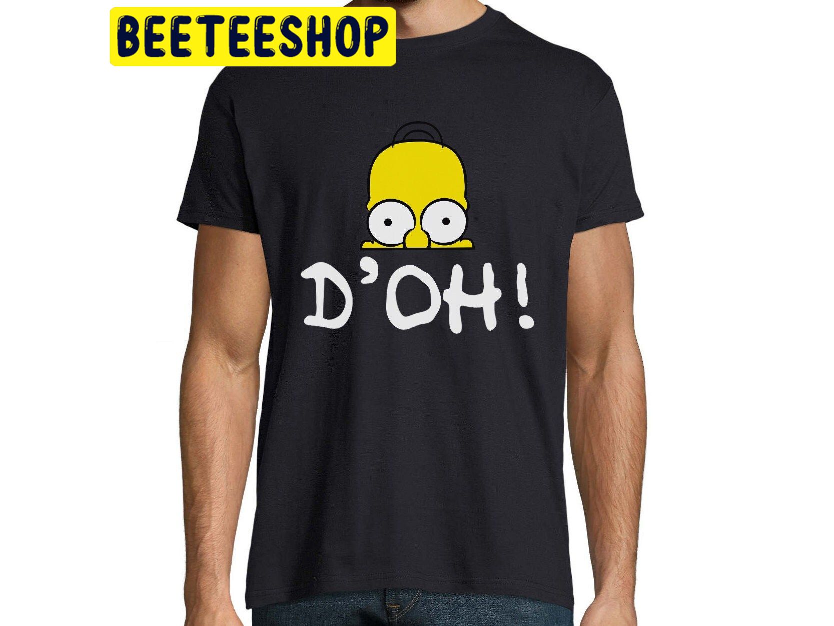 The Simpsons Shirt, Homer Simpson D’oh Trending Unisex Shirt