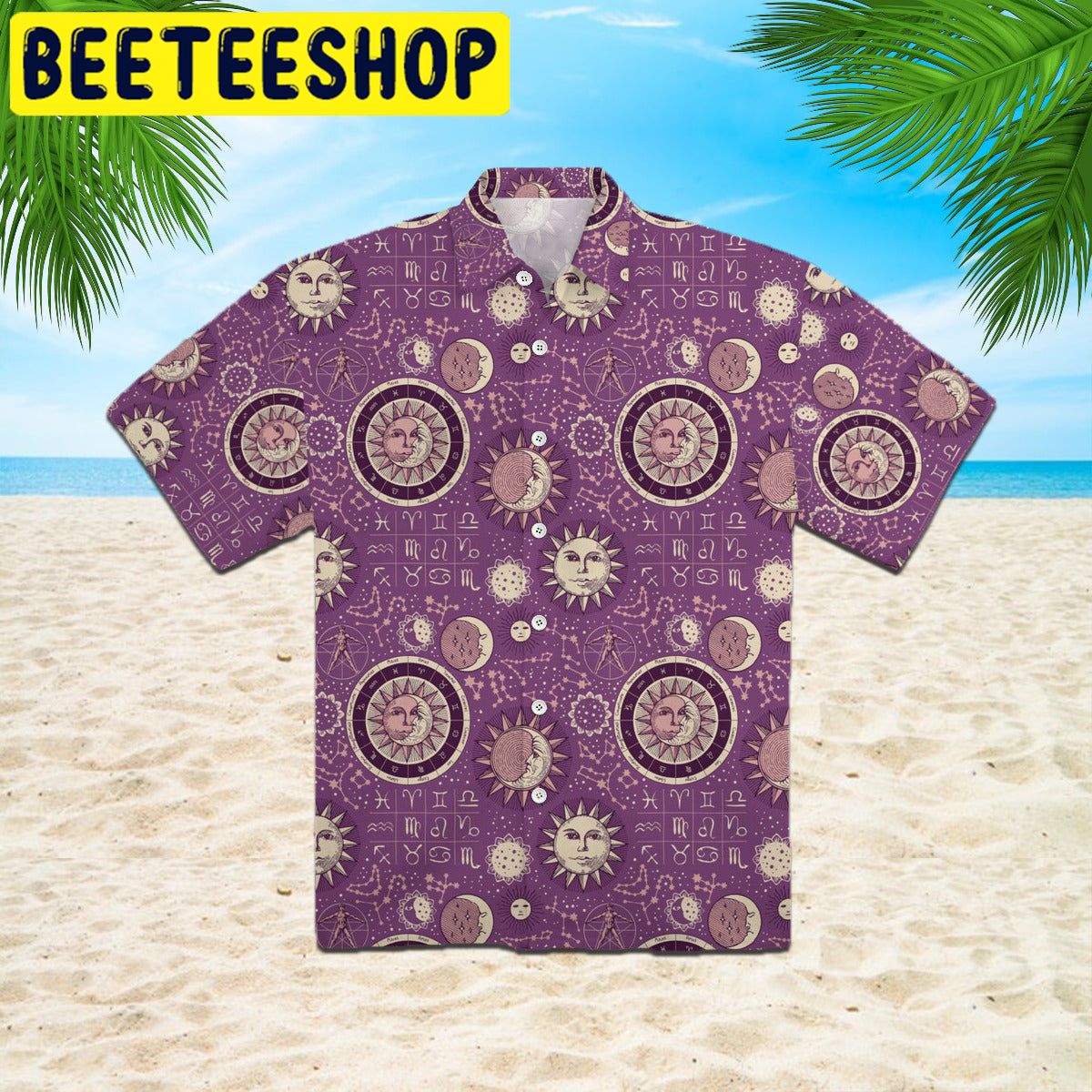 The Theme Of Zodiac And Horoscopes Hawaiian Shirt