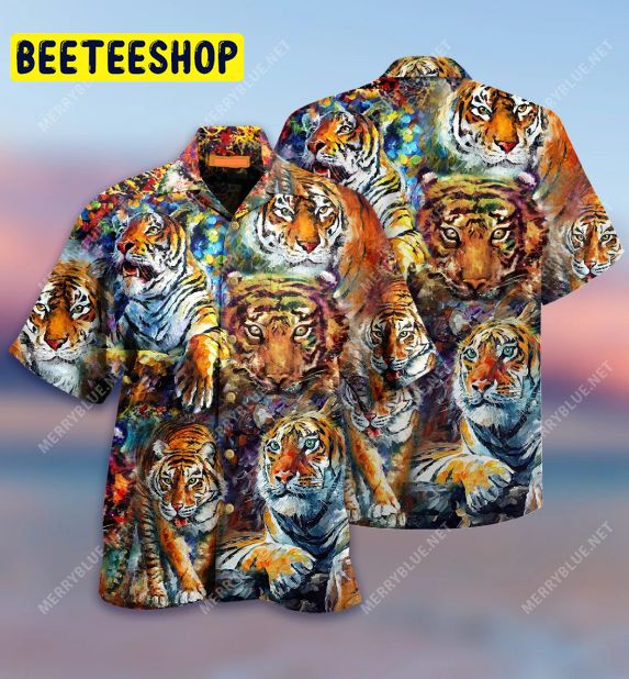 The Tiger Eyes Trending Hawaiian Shirt