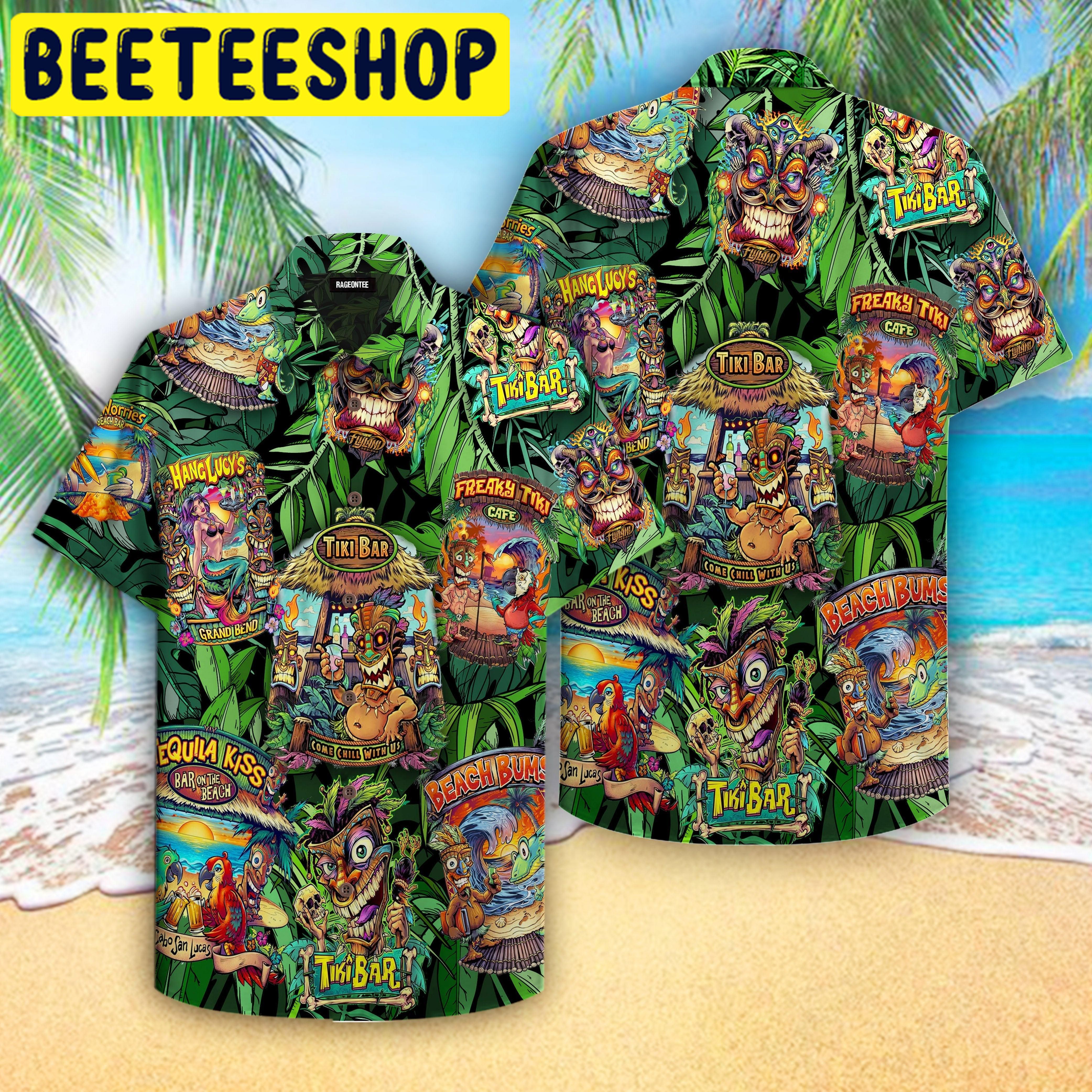 The Tiki Bar Hawaiian Shirt