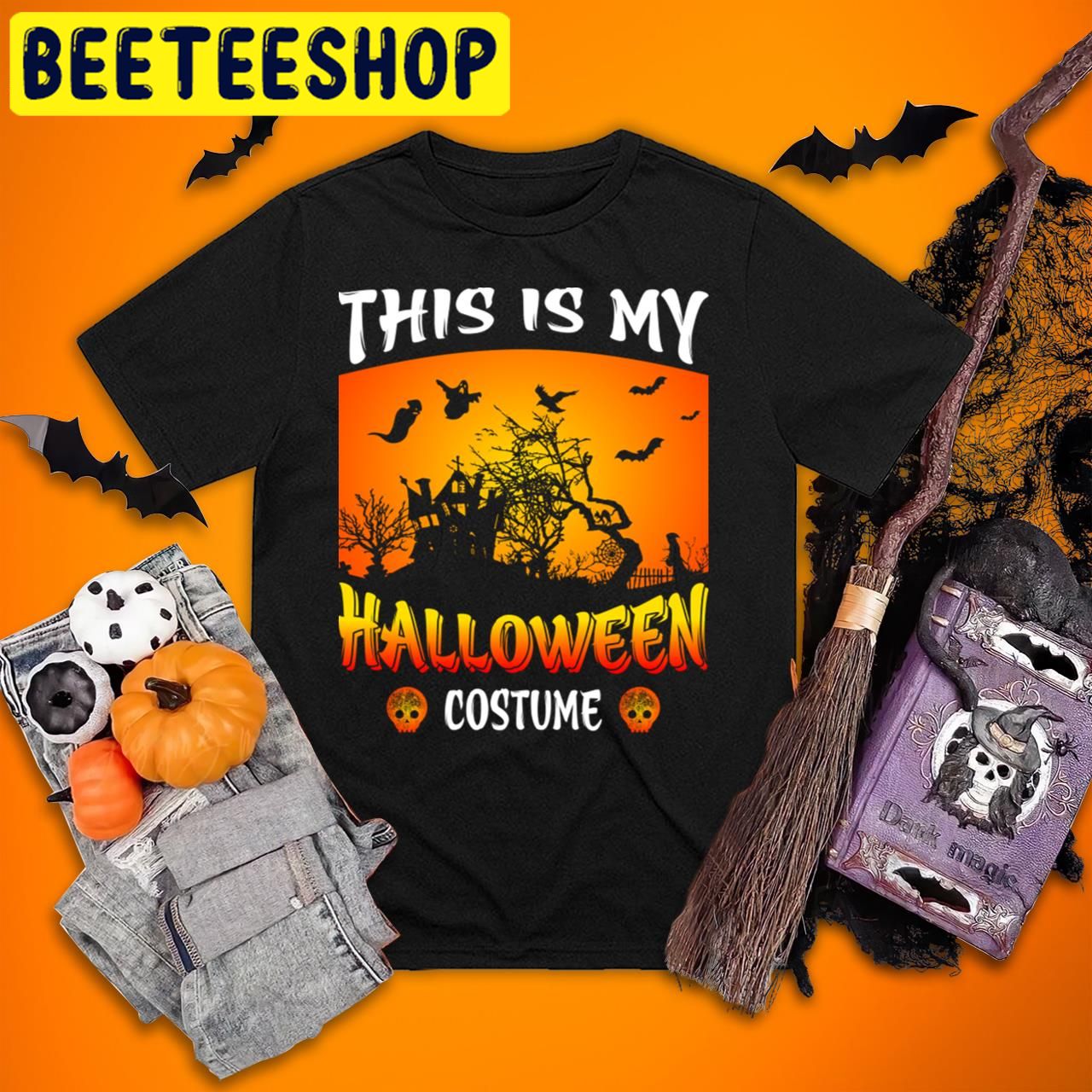 This Is My Costume Horror Nights Halloween Trending Unisex T-Shirt