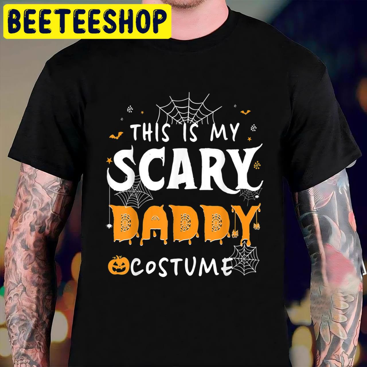 This Is My Scarey Daddy Costume Single Dad Halloween Trending Unisex T-Shirt