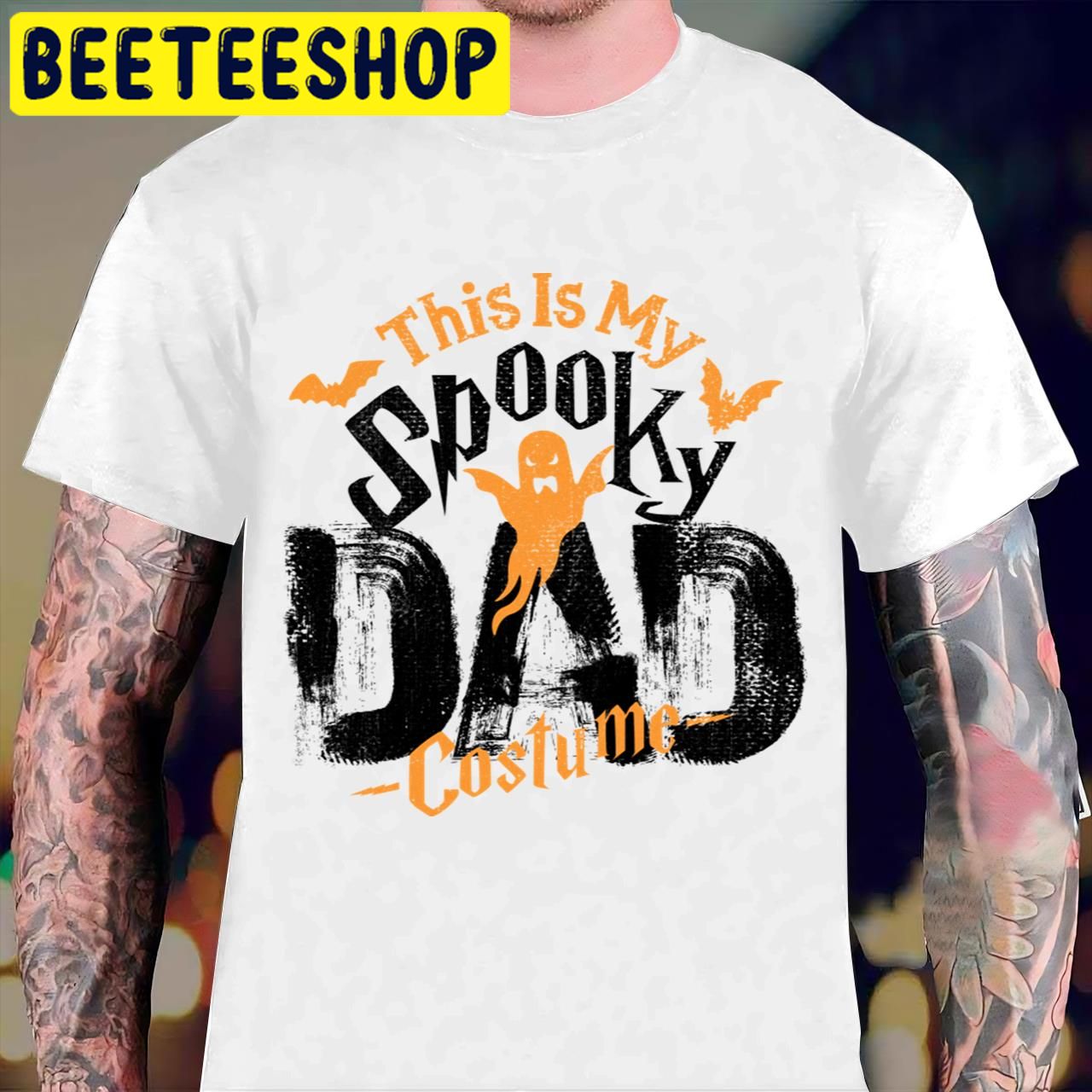 This Is My Spooky Single Dad Halloween Trending Unisex T-Shirt