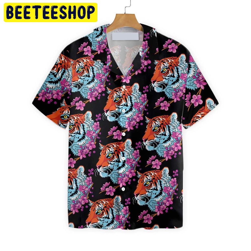 Tiger Flower Trending Hawaiian Shirt