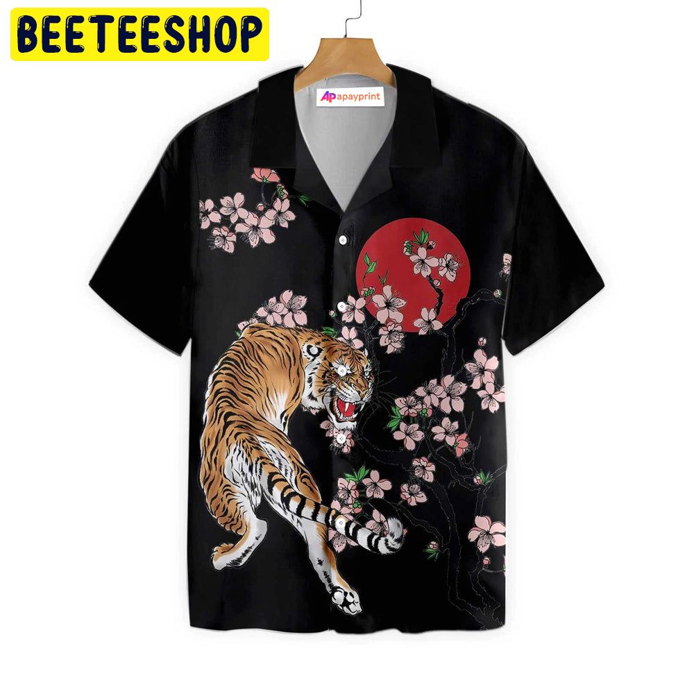 Tiger Sakura Trending Hawaiian Shirt