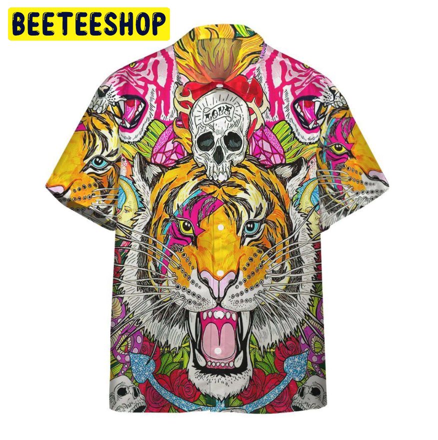 Tiger Tropical Trending Hawaiian Shirt