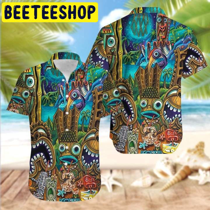 Tiki Can’t You See Unisex Hawaiian Shirt