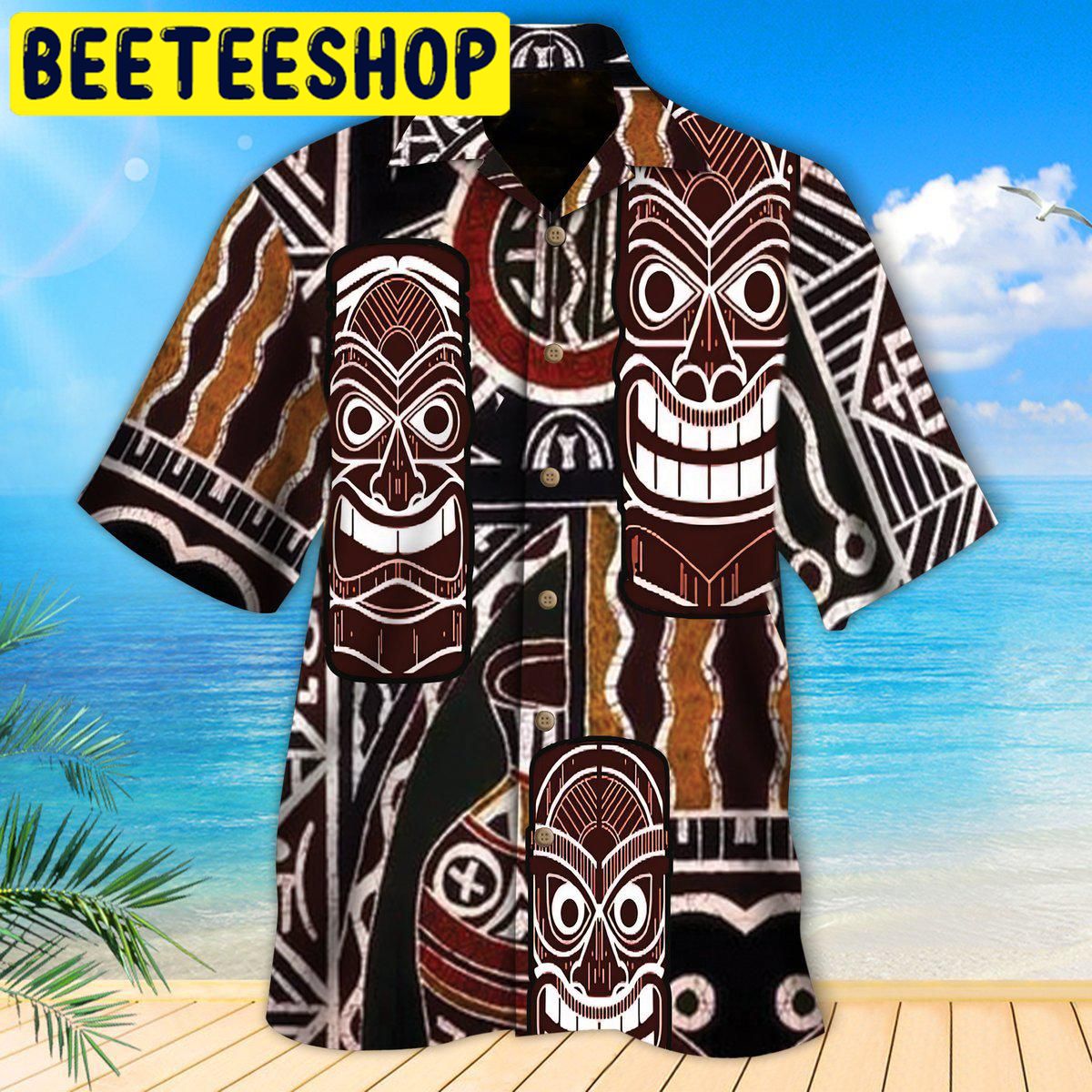 Tiki Hawaiian Shirt