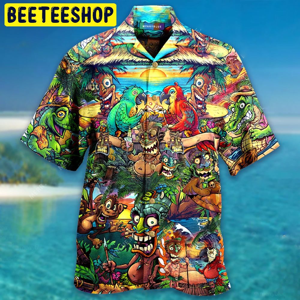 Tiki Trending Hawaiian Shirt - Beeteeshop