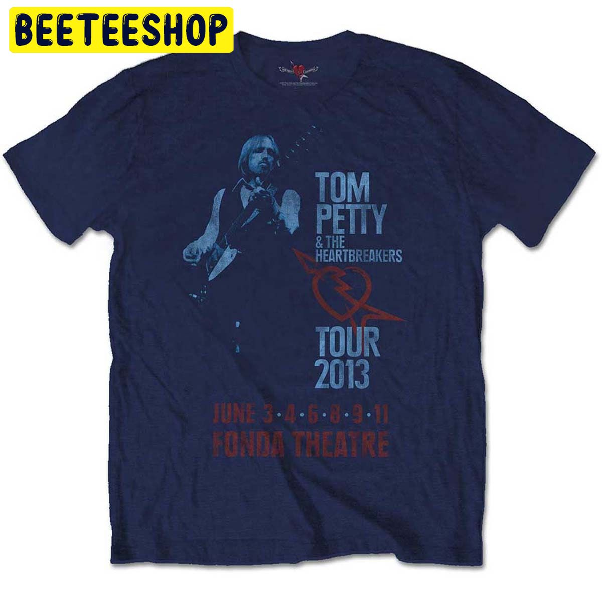 Tom Petty And The Heartbreakers Tour 2013 Trending Unisex Shirt