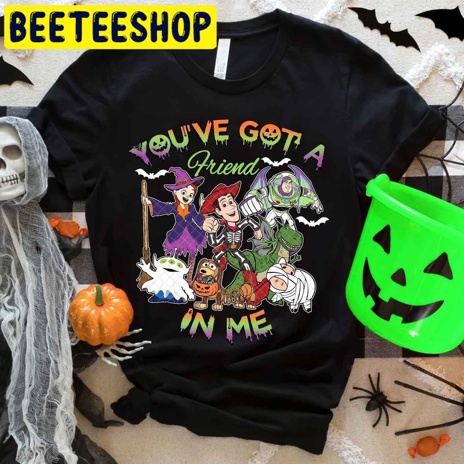 Toy Story Halloween You’ve Got A Friend In Me Halloween Trending Unisex Shirt