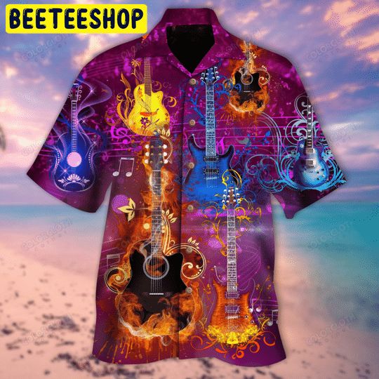 Tree Of Life Guitar Trending Hawaiian Shirt