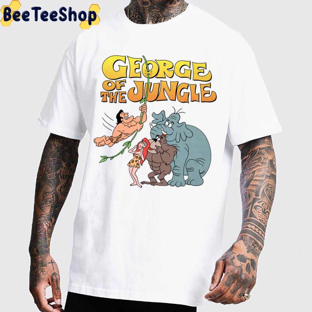 Tribute To Jay Ward George Of The Jungle Characters Trending Unisex T-Shirt