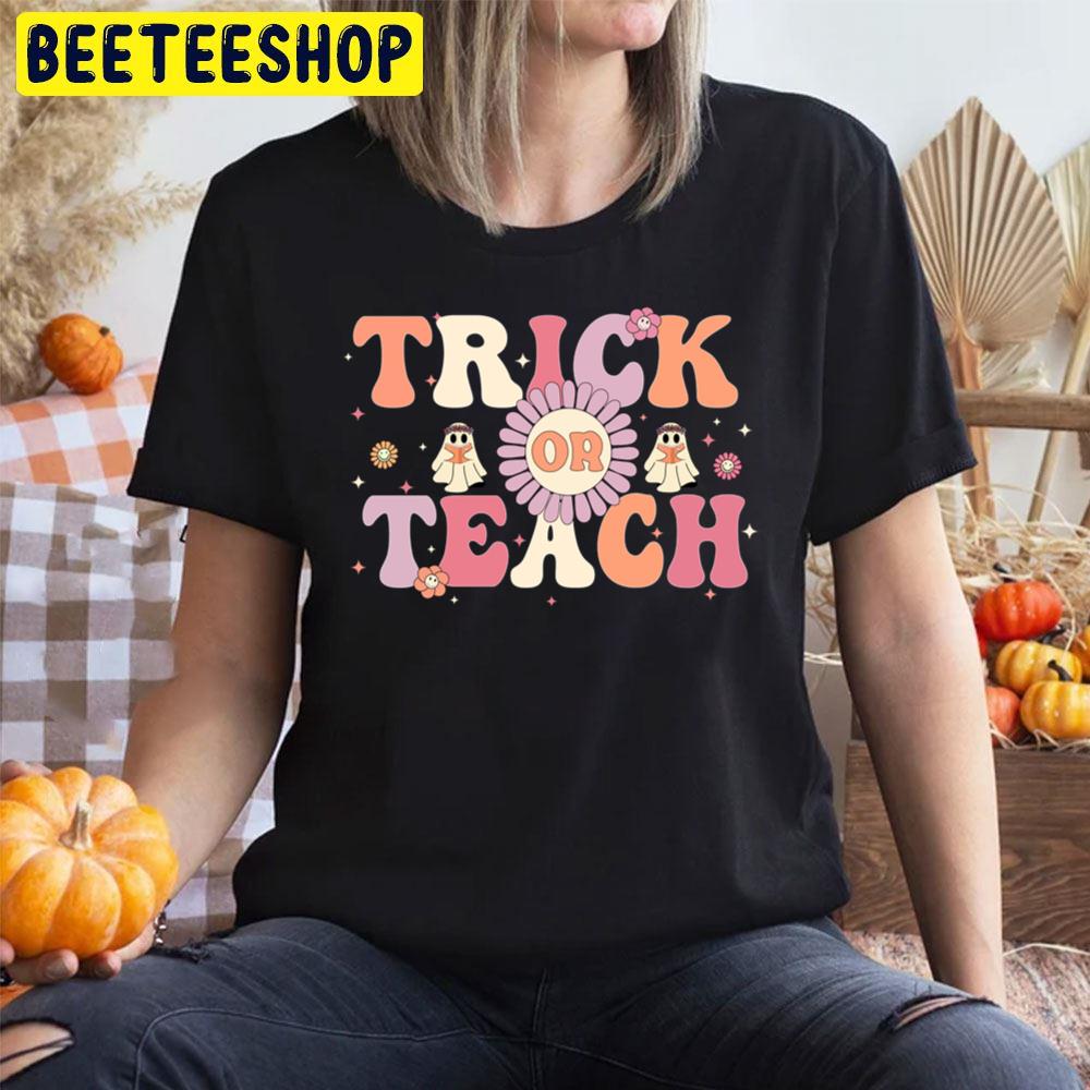 Trick Or Teach Halloween Trending Unisex T-Shirt