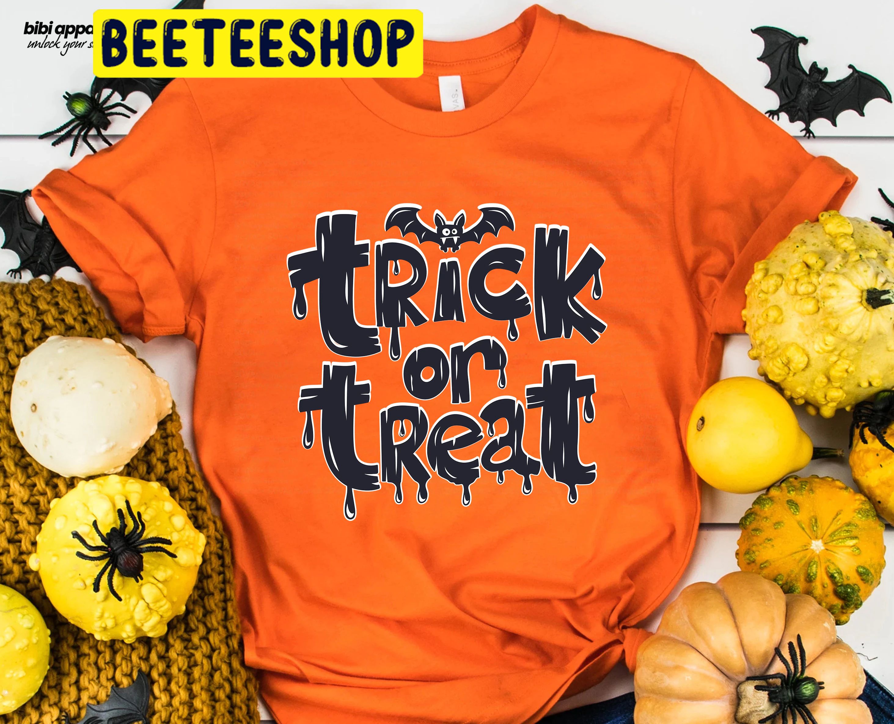 Trick Or Treat Halloween Fall Trending Unisex Shirt