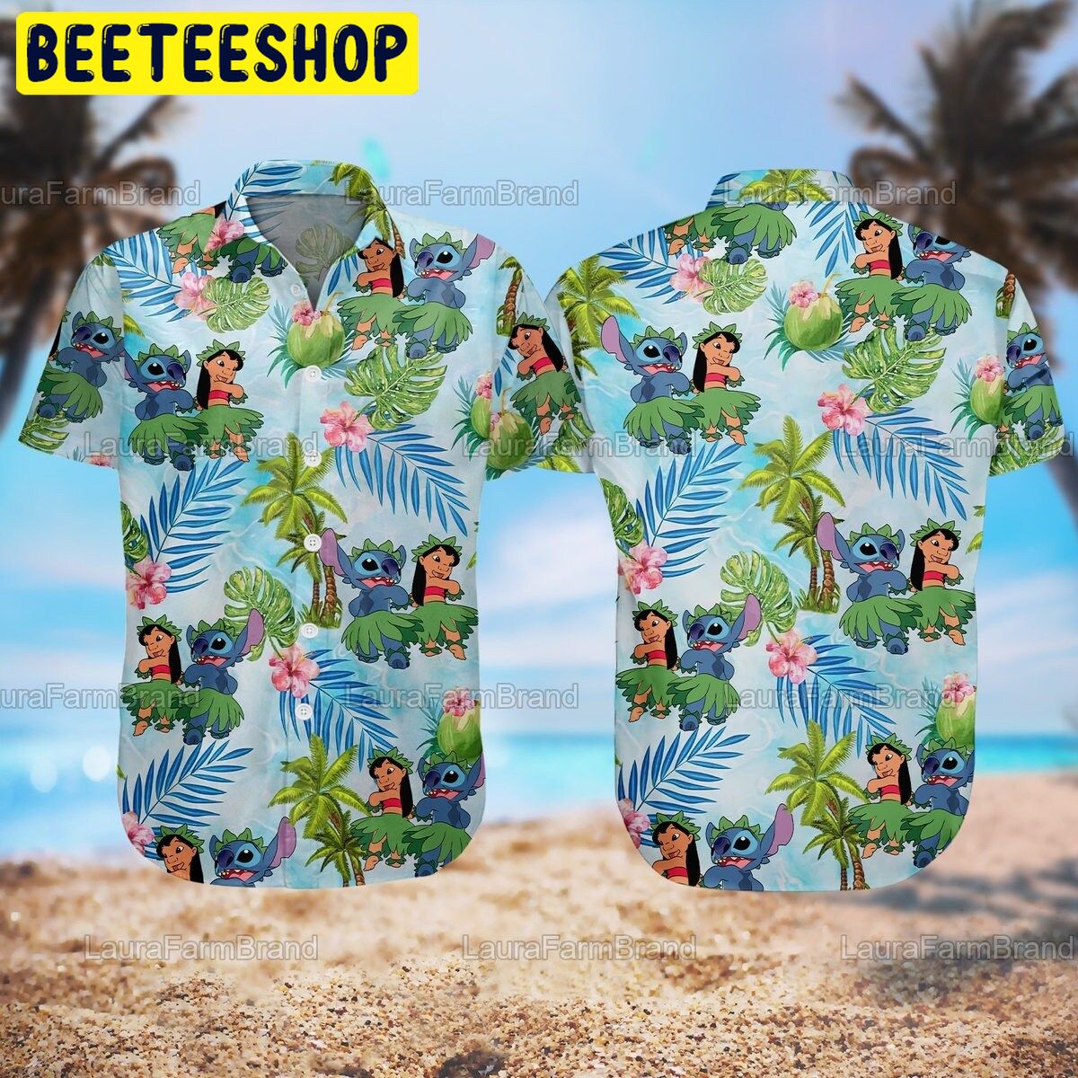 Tropical Lilo And Stitch Trending Hawaiian Shirt