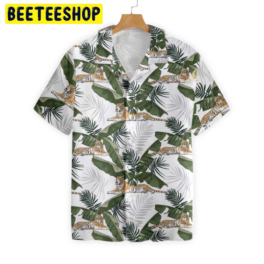 Tropical Tiger Trending Hawaiian Shirt