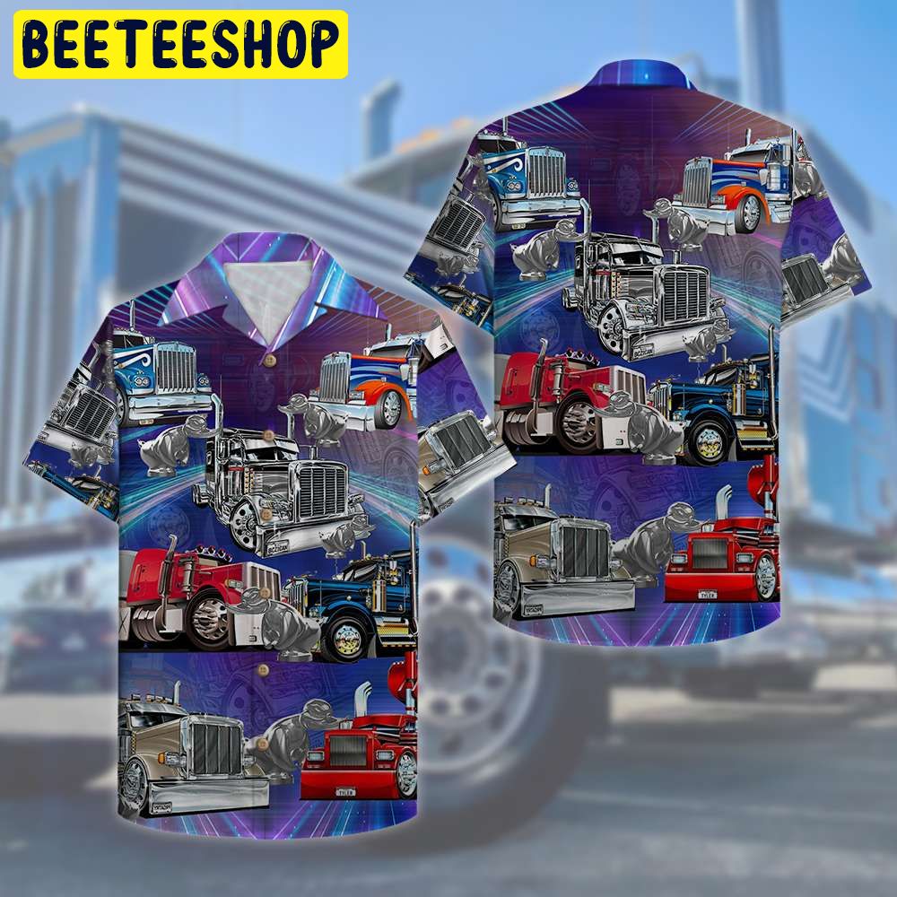 Trucker Trending Hawaiian Shirt