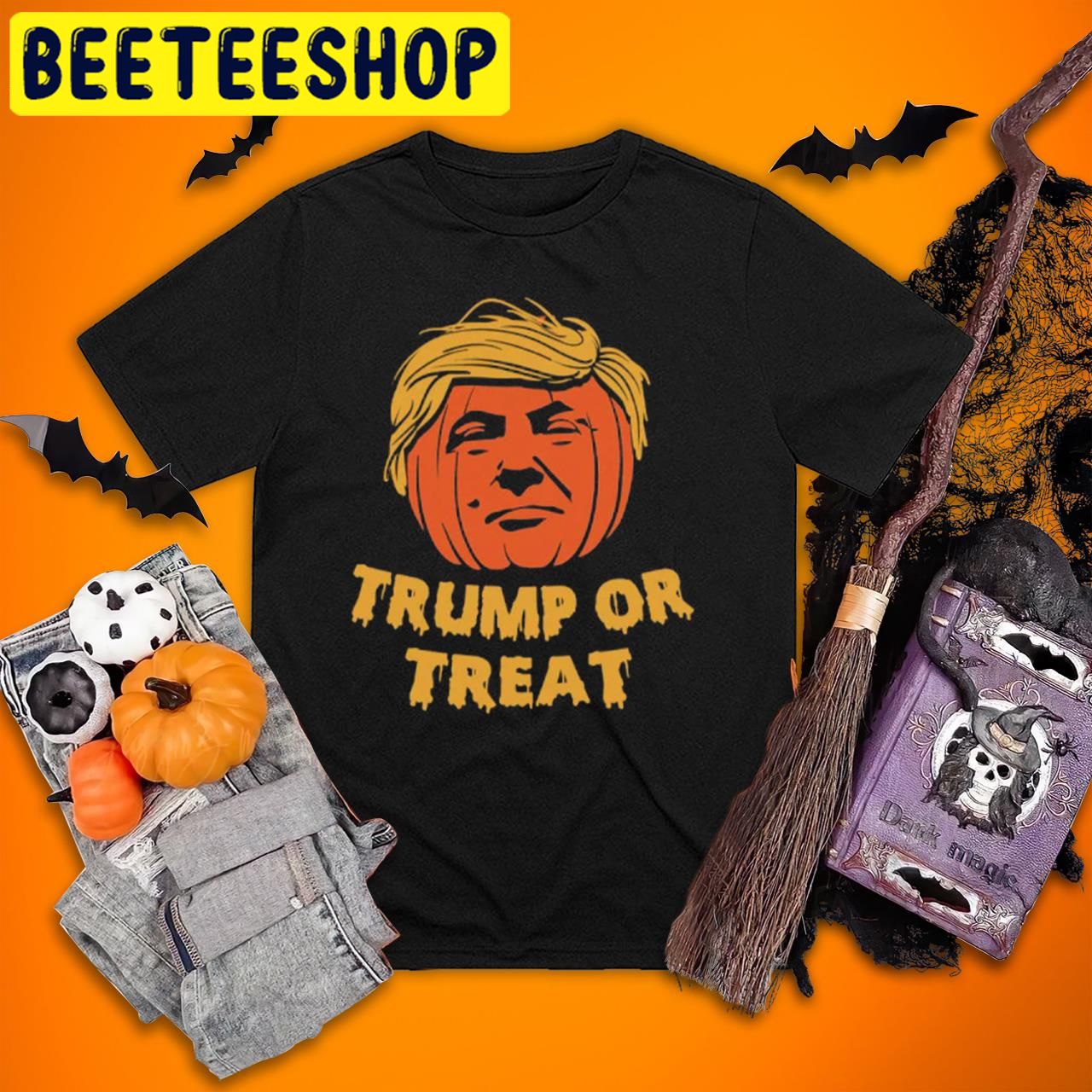 Trump Or Treat Funny Trumps Halloween Trending Unisex T-Shirt