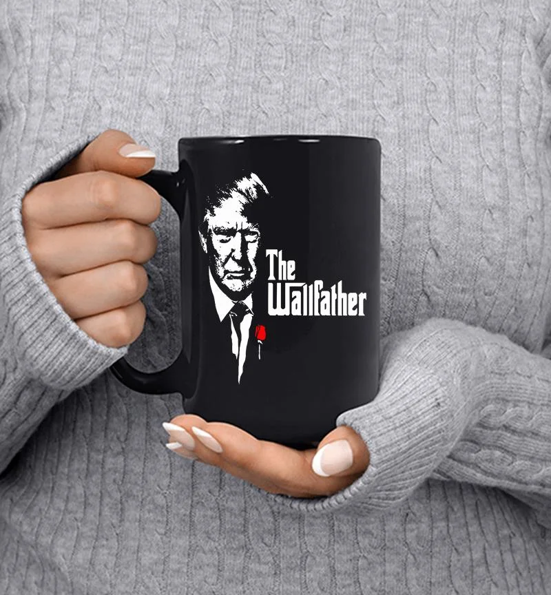 Trump The Wall Father Mug