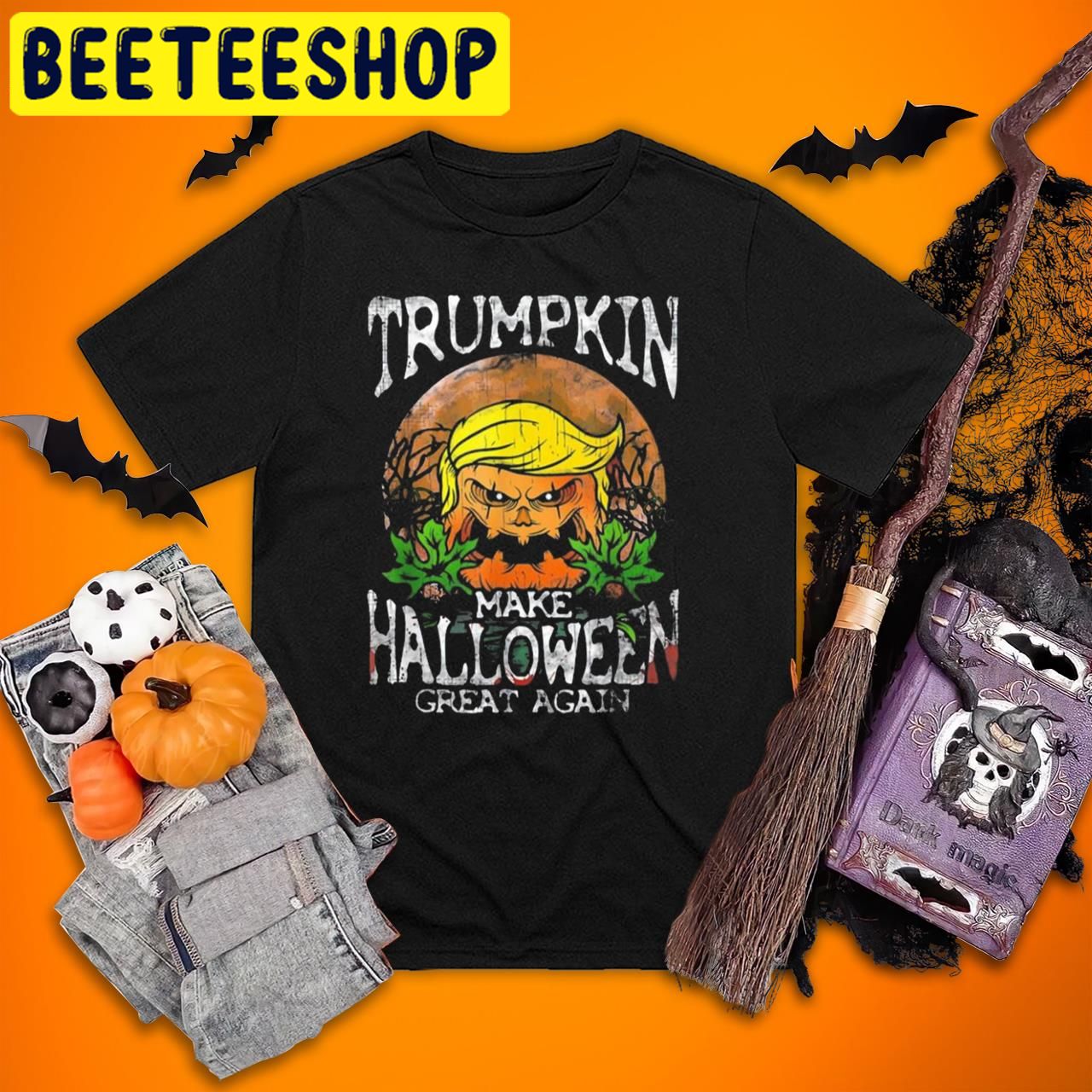 Trumpkin Make Great Again Trumpkin Halloween Trending Unisex T-Shirt