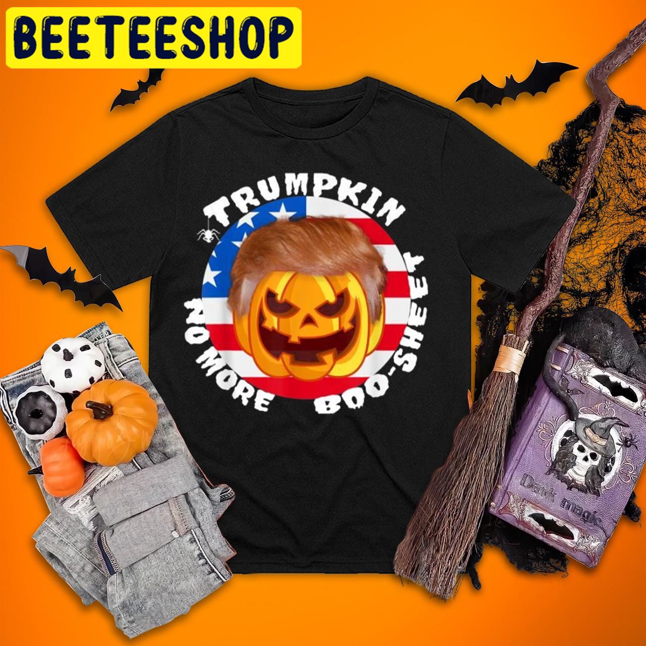 Trumpkin No More Boo Sheet Halloween Trending Unisex T-Shirt