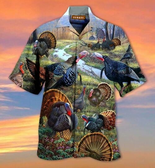 Turkey All Over Polo Shirt 3D All Over Print Polo Shirt