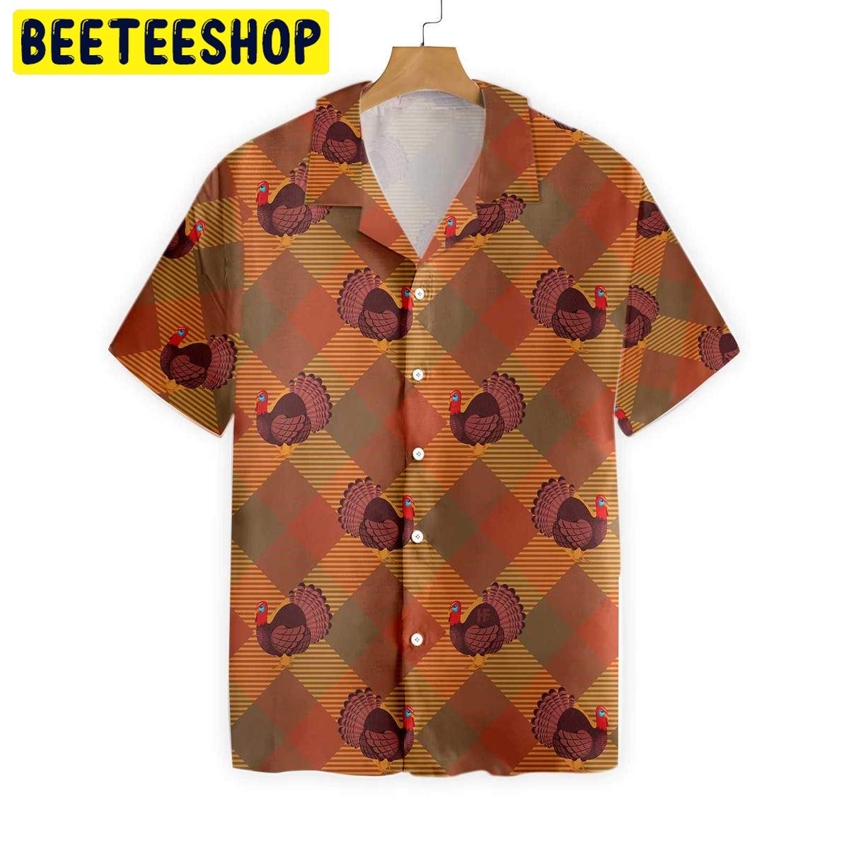 Turkey For Holiday Thanksgiving Trending Hawaiian Shirt