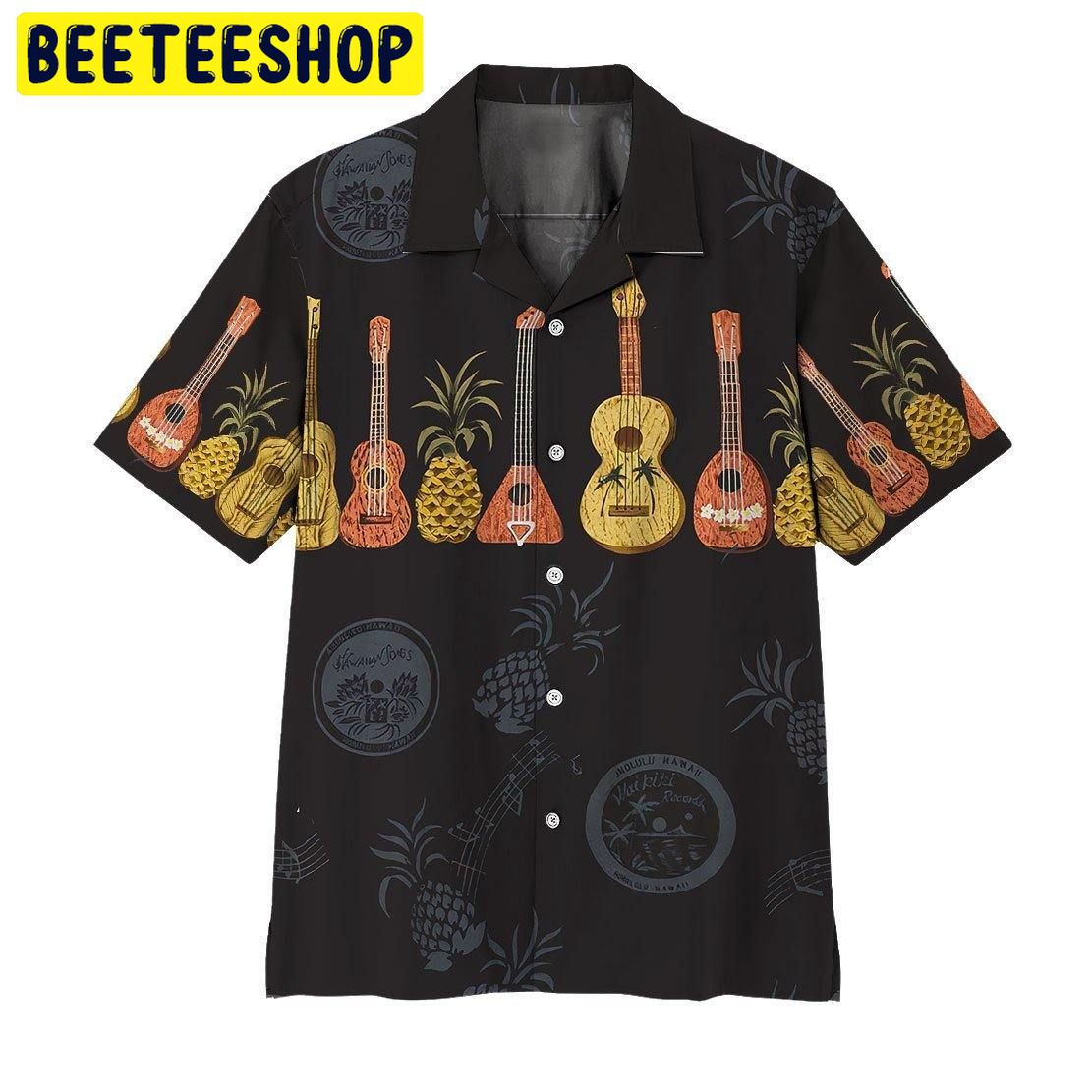 Ukulele Trending Hawaiian Shirt