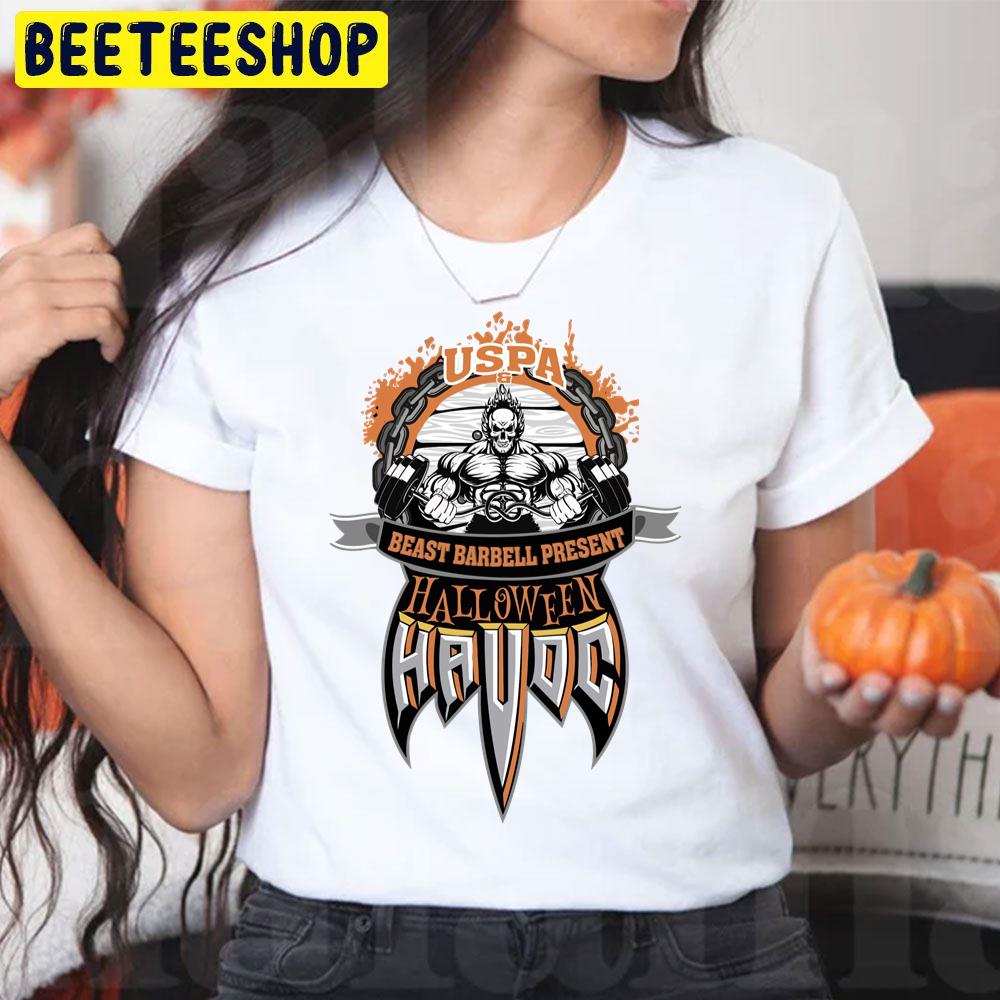 Uspa And Beast Barell Present Halloween Havoc Trending Unisex T-Shirt
