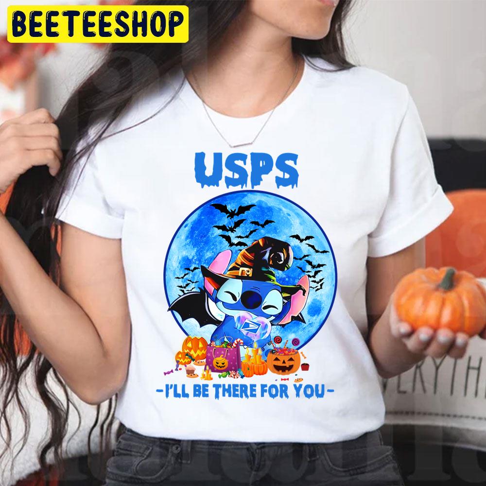 Usps I’ll Be There For You Cute Stitch Halloween Trending Unisex T-Shirt