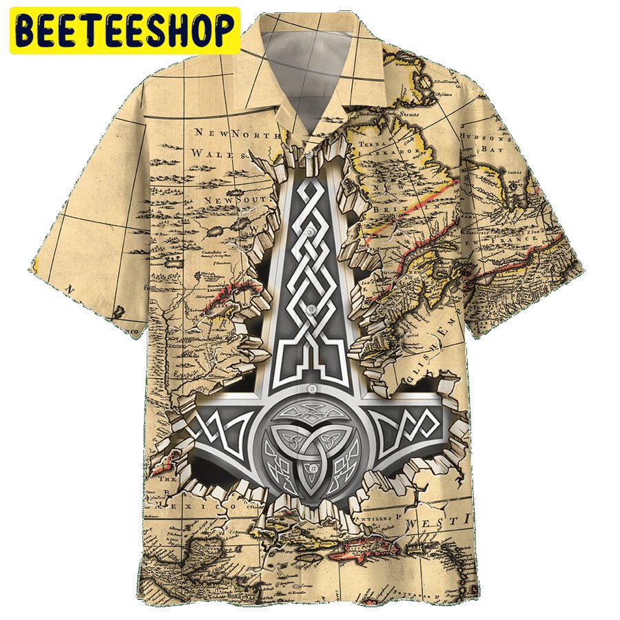 Viking Art Trending Hawaiian Shirt