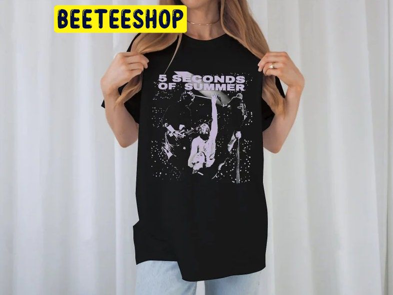 Vintage 5 Seconds Of Summer 5sos 2022 Tour Art Halloween Trending Unisex Shirt