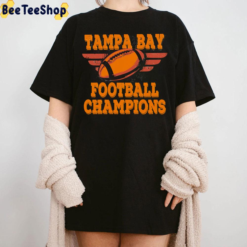 Vintage Art Tampa Bay Football Champions Trending Unisex T-Shirt