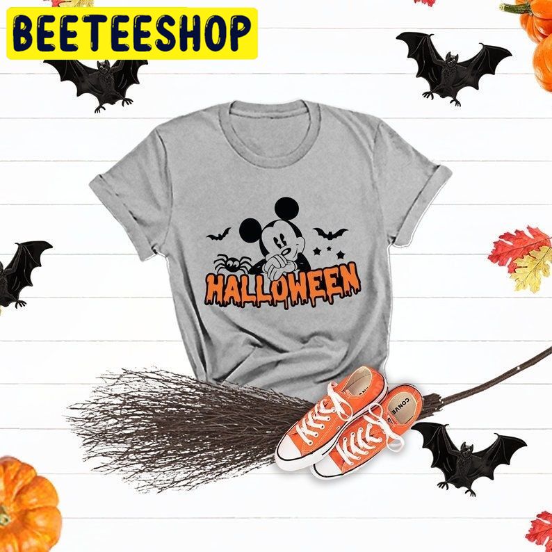 Vintage Mickey Bats HalloweenTrending Unisex Shirt