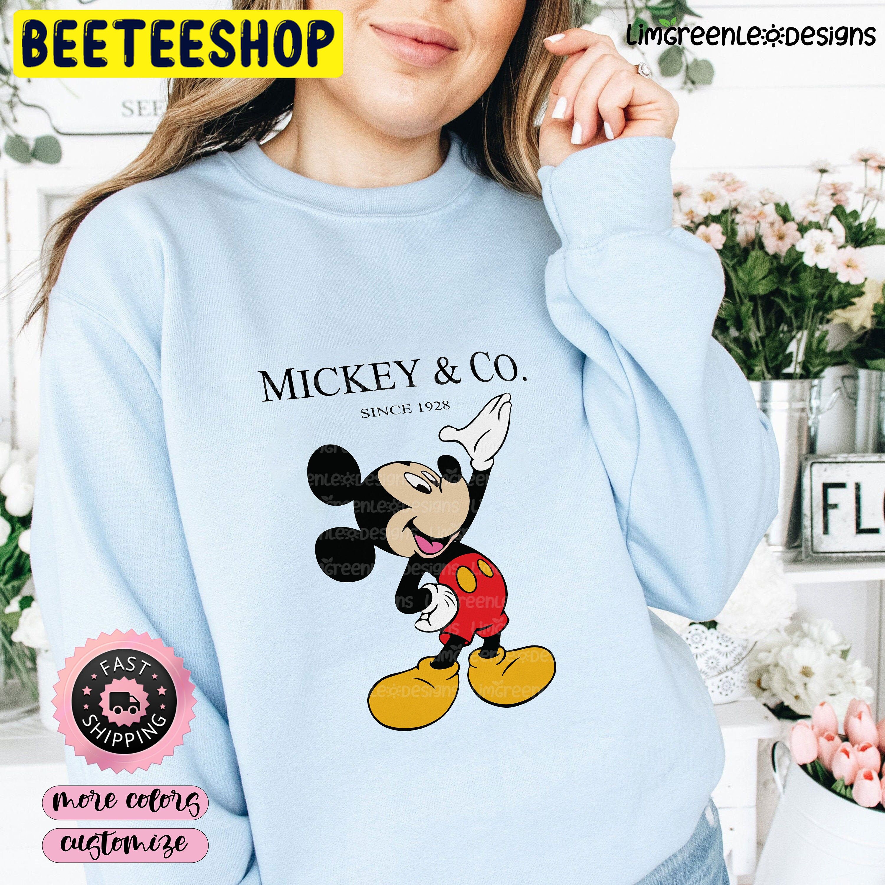 Vintage Mickey Mouse Since 1928 Disneyland Trending Unisex Shirt