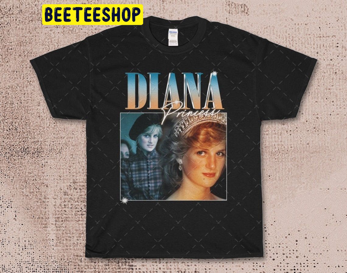 Vintage Princess Diana Rap Hip Hop Trending Unisex Shirt