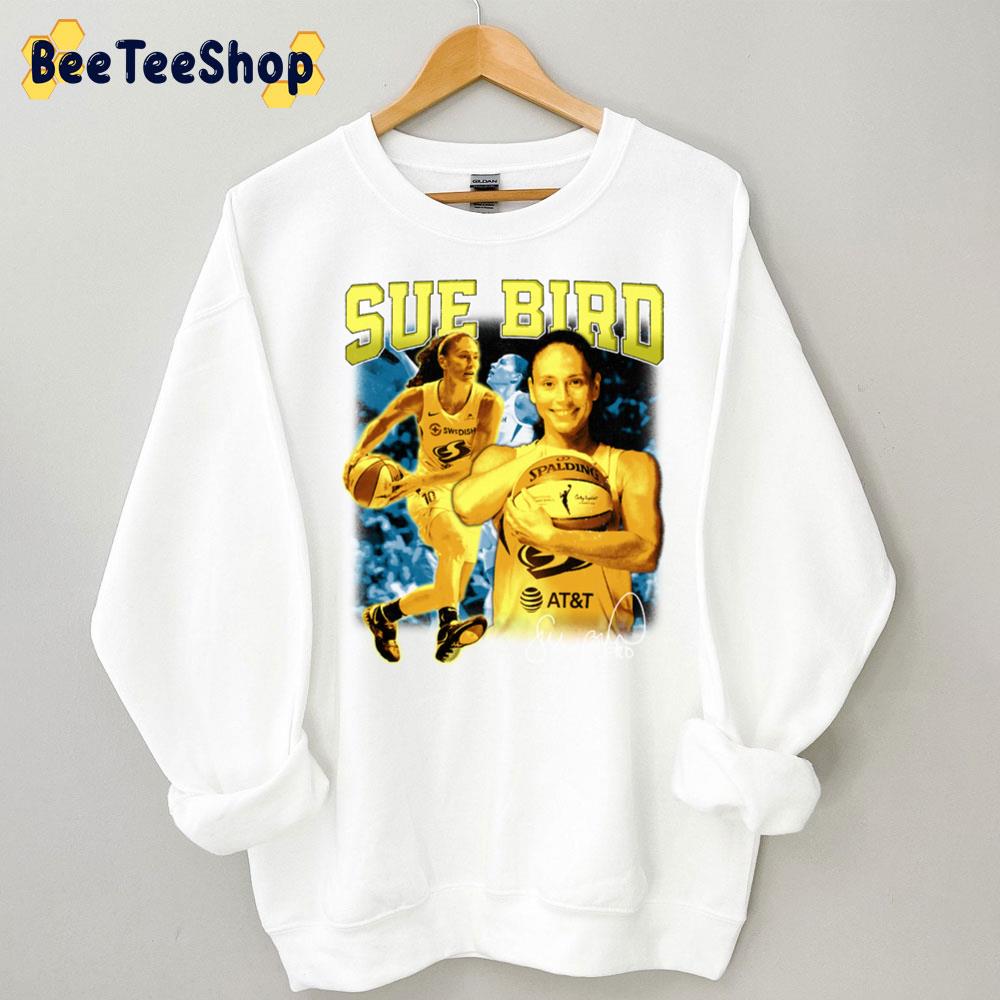 Vintage Retro 80s 90s Sue Bird Legend Basketball 3000 Assists Signature Trending Unisex Sweatshirt