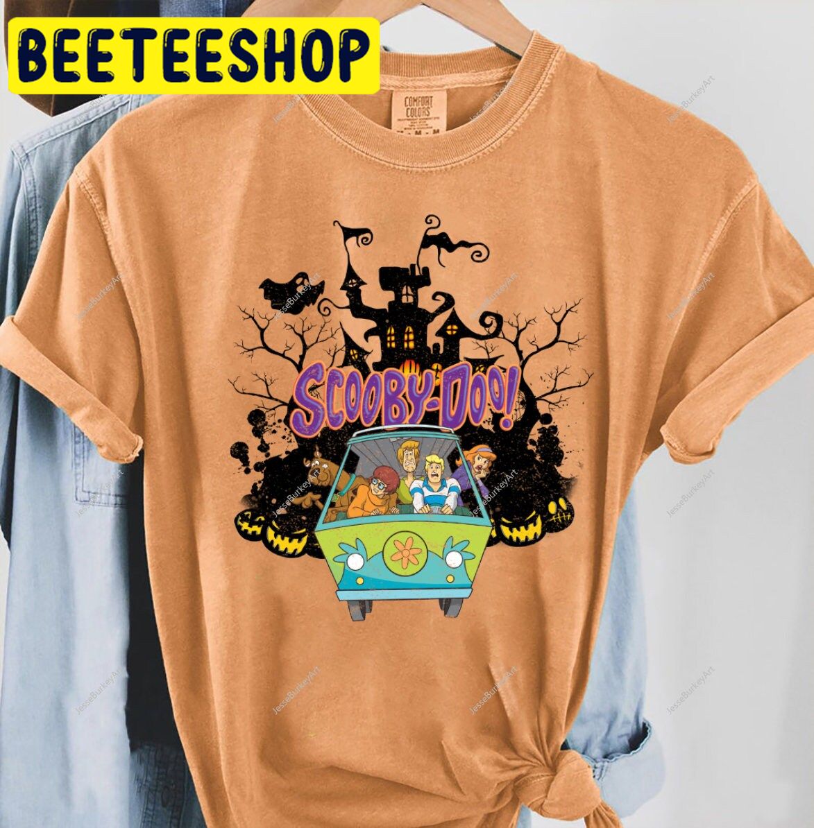 Vintage Scooby Doo Horror Movie Trending Unisex Shirt