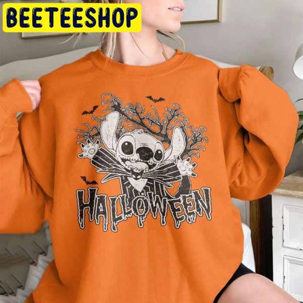 Vintage Stitch Horror HalloweenTrending Unisex Shirt