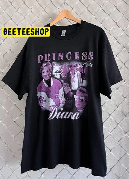 Vintage Style Princess Diana Of Wales Trending Unisex Shirt