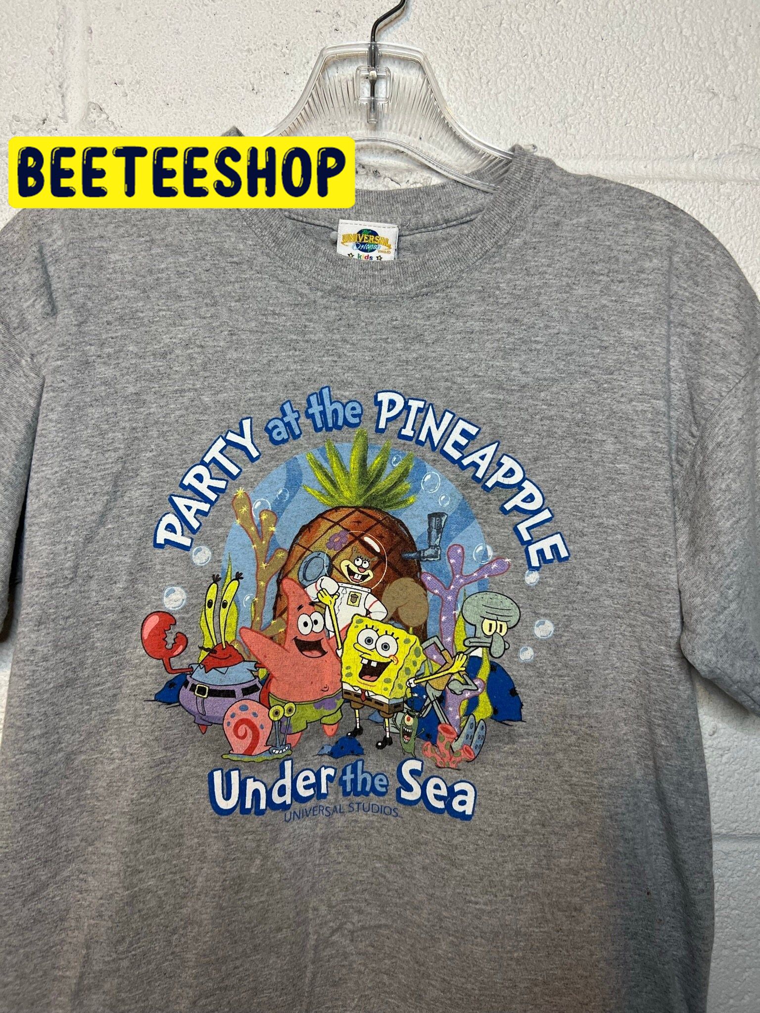 Vintage Universal Studios Spongebob Squarepants Trending Unisex Shirt