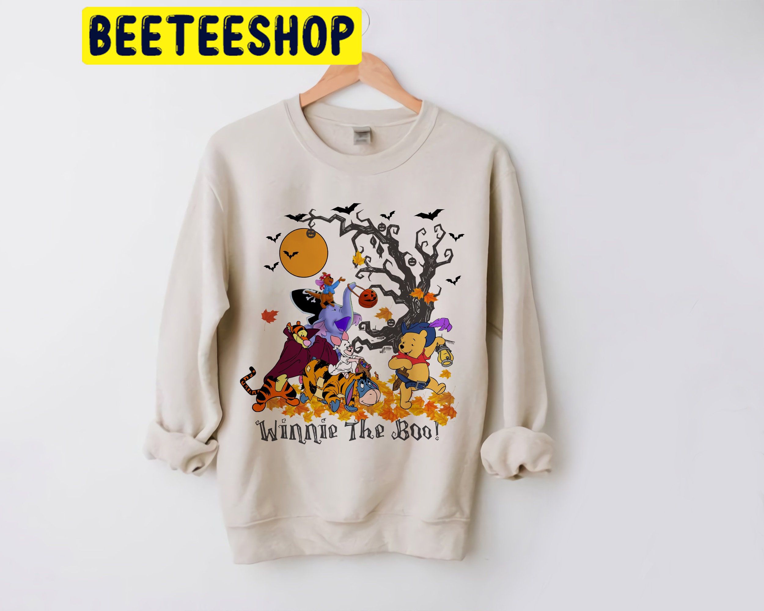 Vintage Winnie The Poohhappy Halloween Trending Unisex Shirt