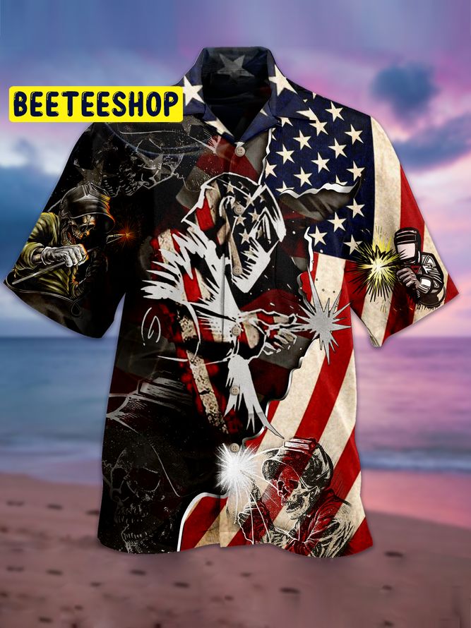 Welder 3D All Over Printed Trending Hawaiian Shirt