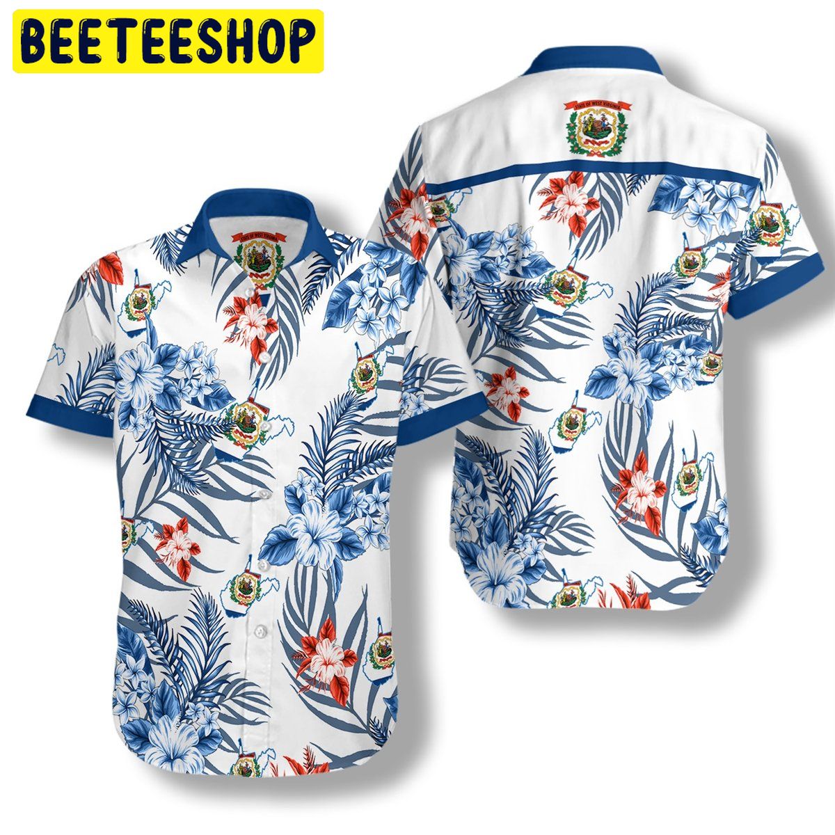 West Virginia Proud Trending Hawaiian Shirt