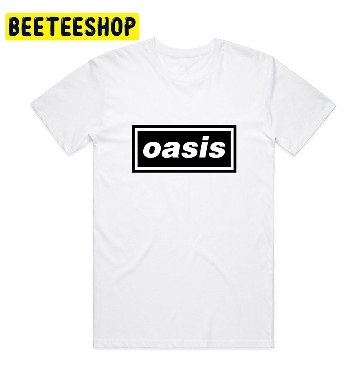 White Oasis Logo Liam Noel Gallagher Trending Unisex Shirt