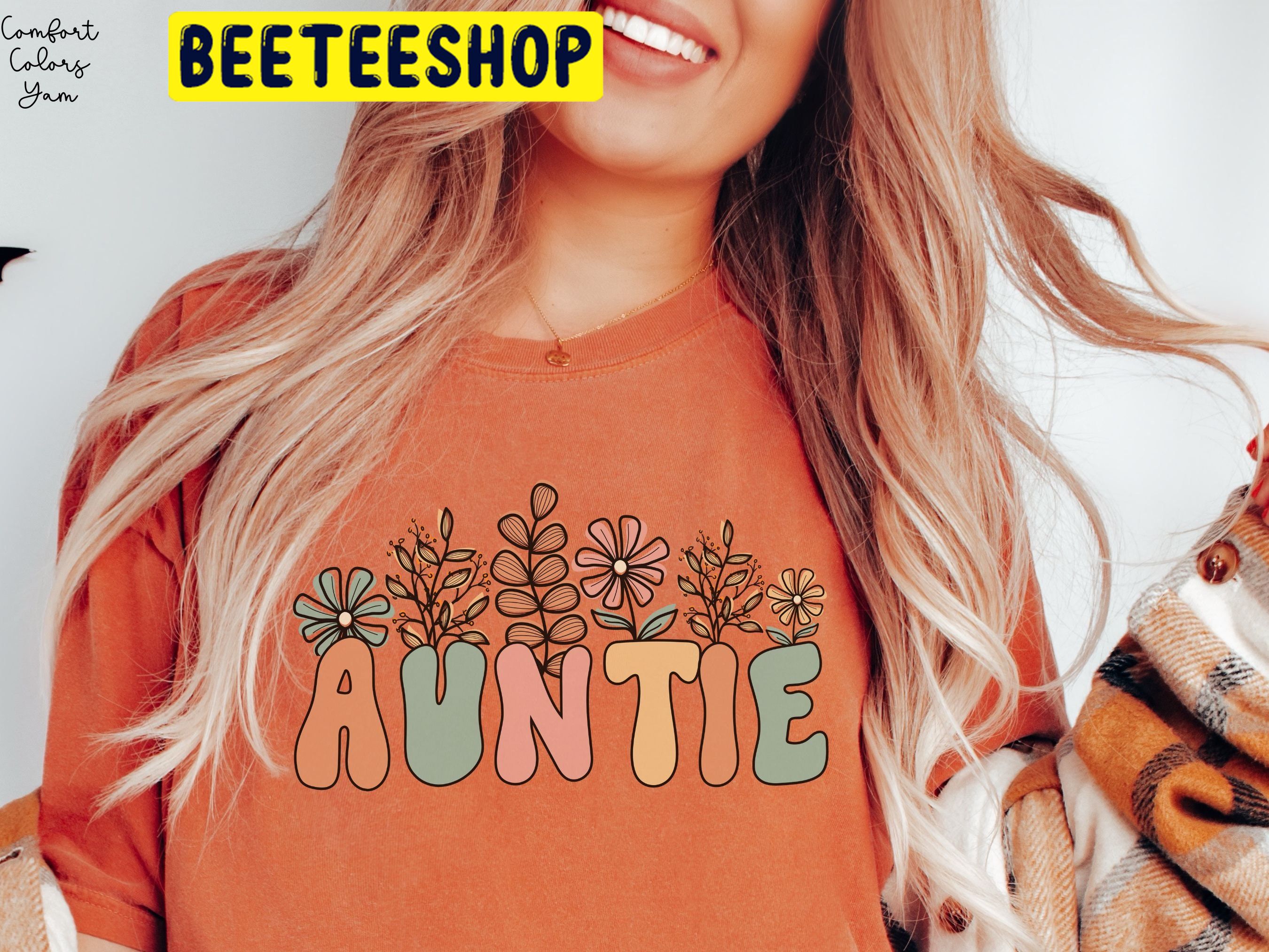 Wildflowers Auntie Halloween Trending Unisex Shirt