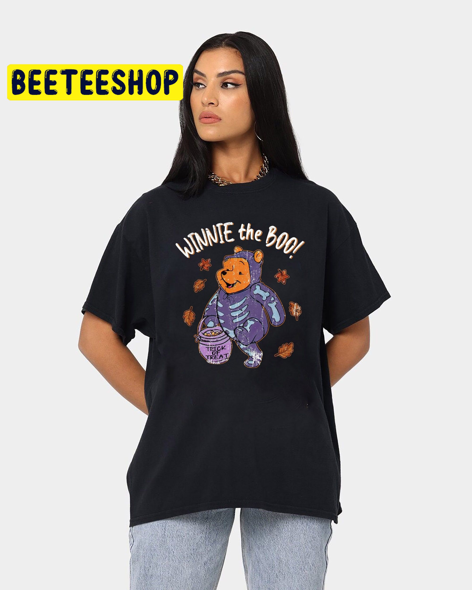 Winnie The Boo Vintage Halloween Trending Unisex Shirt