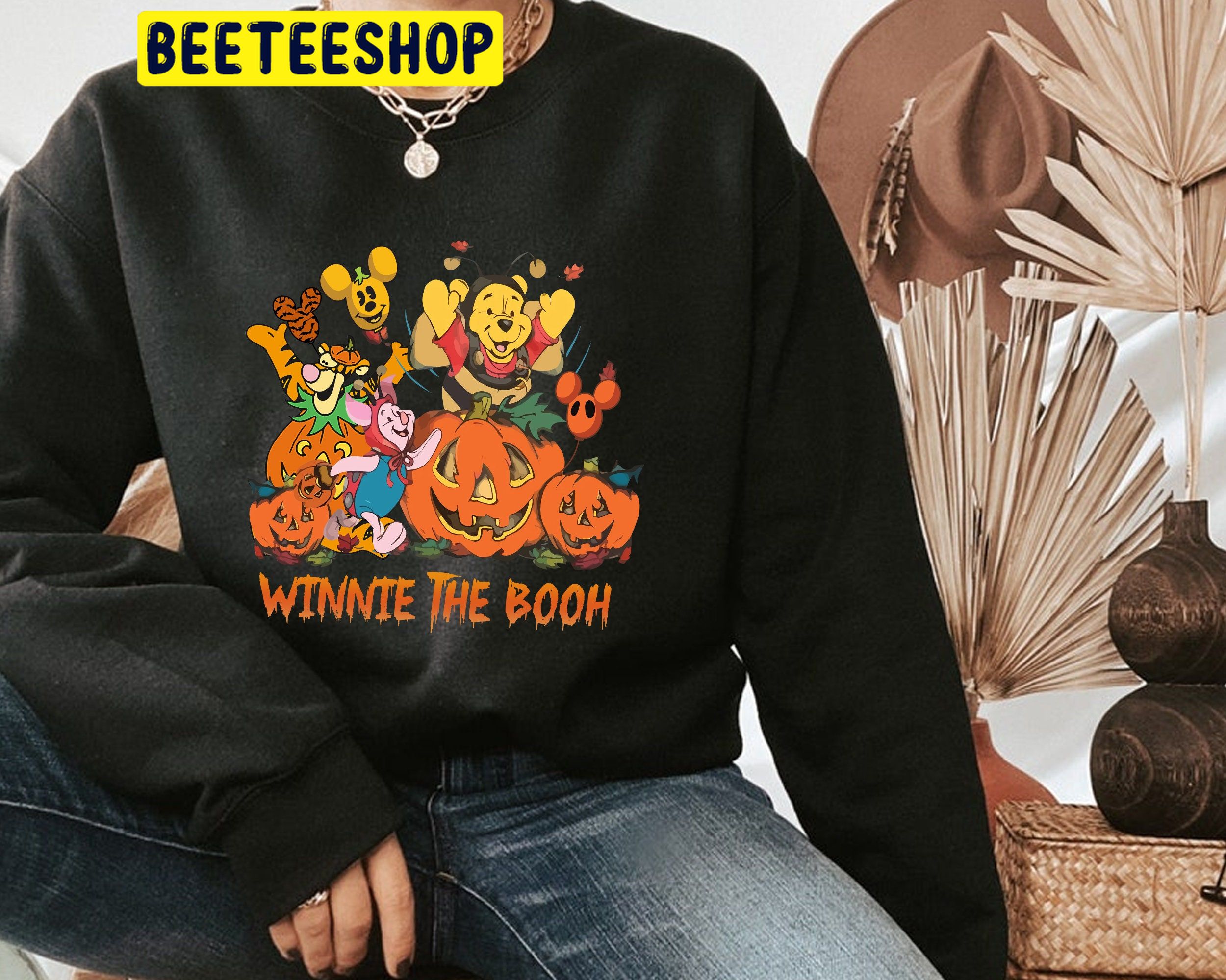 Winnie The Booh Winnie The Pooh Halloween Trending Unisex Shirt